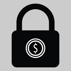 Lock Icons and Symbols vector art .