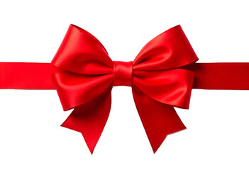 Fototapeta premium Red Satin Bow