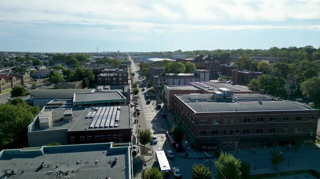 A flyover of 18th & vine district