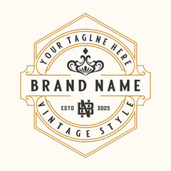 Fototapeta premium Retro Badges Vintage Logo