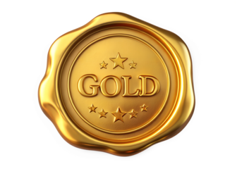 100 years anniversary golden label