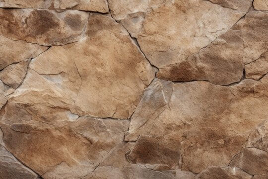 Brown Stone Aged Texture for Seamless Abstract Background - Top View with Textured Colors