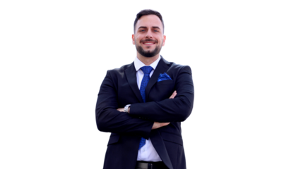 Portrait of a smiling businessman	