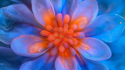 Fototapeta premium Romantic mandala bright neon colors. Texture Sand _008