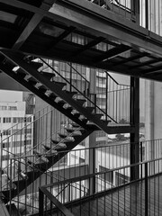 Monochrome abstract photos of building architecture, features and patterns