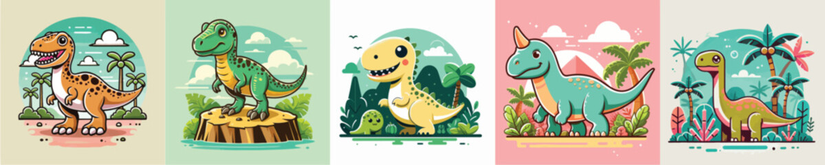 T-rex vector set