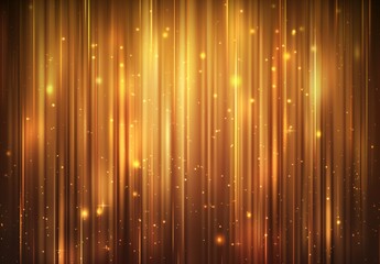 Light brown background with golden stripes and lights, shiny and glittering, horizontal lines, glowing effect, vertical gradient.