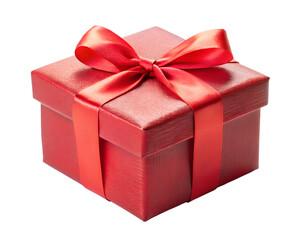 Obraz premium gift box isolated on white