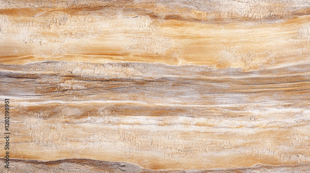 Poster natural wood texture surface in shades of brown with horizontal grain pattern and copy space for tex