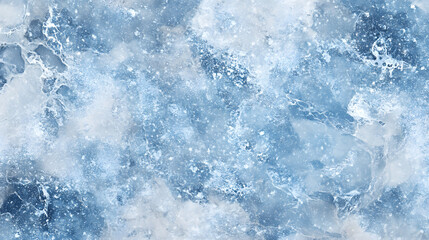 Fototapeta premium Icy Blue Sparkle Design with Delicate White Accents