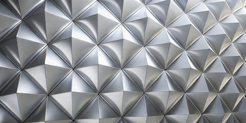 Obraz premium Create a white silver geometric universal background for business presentations in a minimalist environment with an elegant abstract design
