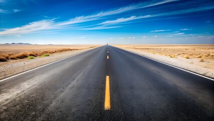 Fototapeta premium highway in the desert