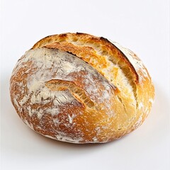 A Warm Loaf of Freshly Baked White Bread with a Soft Fluffy Texture