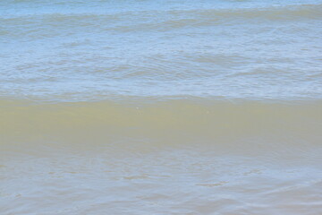 waves on the beach