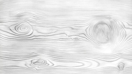 White wood texture with natural grain patterns and knots, ideal for backgrounds and design projects, Copy Space available