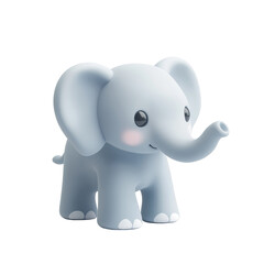 Obraz premium A 3D render icon depicting an animal, showcasing a clean stylized design