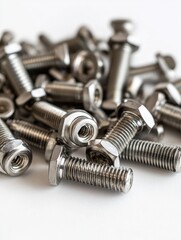 Screws and Nuts Pile
