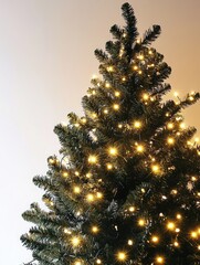 Christmas Tree with Clock