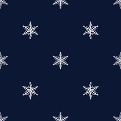 cute seamless snowflake design, perfect for your winter graphic design, made with love winter snowflakes
