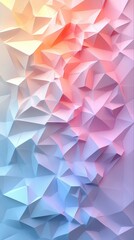 Obraz premium Abstract pastel geometric background
