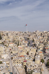 View of Amman from the Amman Citadel, Jordan