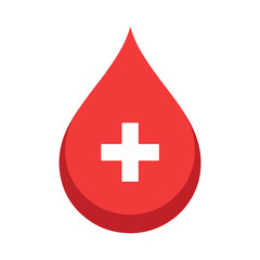 Fototapeta premium Blood donation icon 