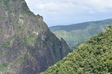 view of the mountains