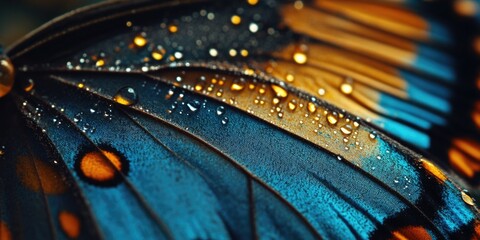 Butterfly Wing Close Up
