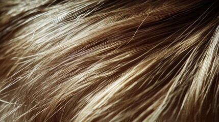 Long haired individual face