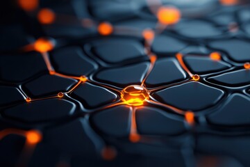 Obraz premium Chemical processes illuminate intricate patterns in science lab