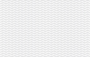 Wave, wavy - curved and zig zag icon set. Vector illustration, flat design.