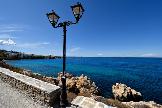 Greece, Paros Island, Parikia, Lantern