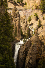 Tower Falls, Yellowstone National Park.