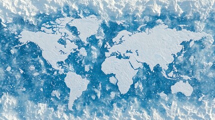 Frozen Planet: A Chilling World Map