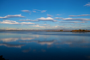 Calm Sea And Clouds