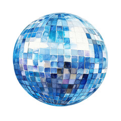 Disco Ball Clipart Vector Illustration - Retro Party Vibes