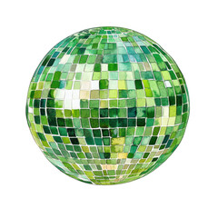 Disco Ball Clipart Vector Illustration - Retro Party Vibes