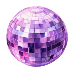 Disco Ball Clipart Vector Illustration - Retro Party Vibes