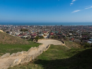 Derbent, Dagestan region, Russia, October 7, 2024 Naryn-Kala Fortress