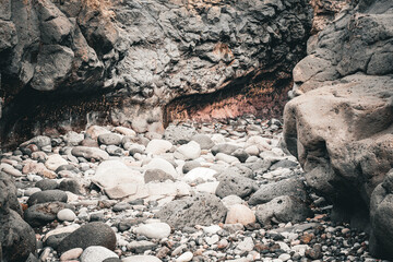 Küste Gran Canaria Spanien Wellen Wasser 