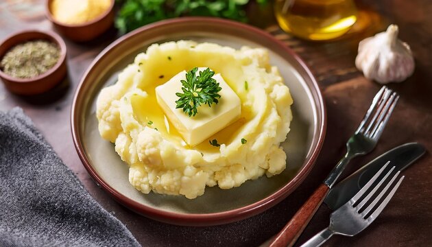 mashed cauliflower with butter ketogenic paleo weight loss program aspect dish