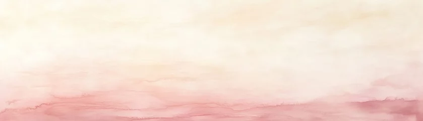 Fototapeten This serene watercolor ombre backdrop features a blend from blush pink to light beige, providing an artistic and calming feel. It is perfect for text overlays and romantic themes © Kassiopeia 