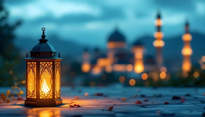 Fototapeta premium Eid Ramadan kareem