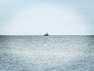 Obraz premium fishing in the sea