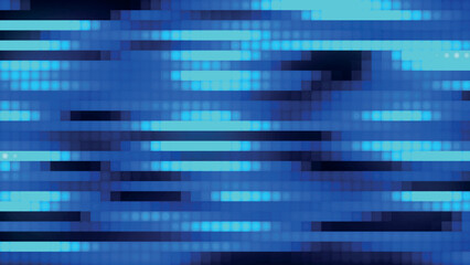 Abstract horizontal glowing color lines. Multicolored horizontal linear background. Abstract gradient background. Web design background. Vector illustration.