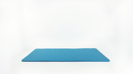 A mat for sports or yoga on a white background.
