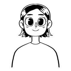 Líneas limpias, impacto máximo: Vector de un joven