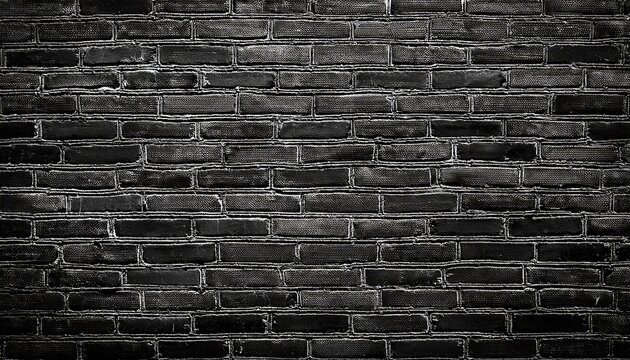 rough black brick wall texture or history