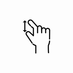zoom out icon sign vector