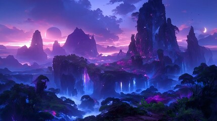 sunrise over the mountains
